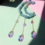 Moon Shape Crystal Suncatchers