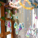 Moon Shape Crystal Suncatchers