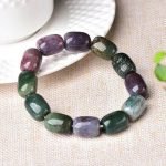 Real Indian Agate Bracelet oval shape indian agate bracelet thegreencrystal