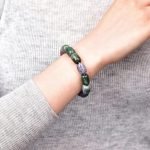 Real Indian Agate Bracelet oval shape indian agate bracelet thegreencrystal