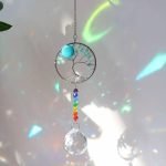 Tree of Life Hanging Crystal Suncatcher