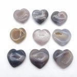 small druzy agate hearts druzy agate heart druzy crystal heart