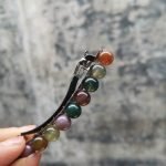 handmade Indian Agate Hairpin thegreencrystal