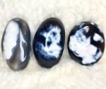 orca agate freeform Polished Dark Blue Orca Agate freefo