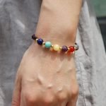 8mm adjustable chakra bead bracelet chakra stones bracelet