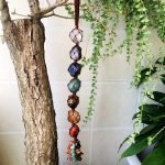 7 Chakra Hanging Ornaments 7 Chakra Gemstones Reiki Healing Crystals