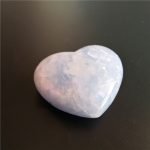 Big Celestite Heart Celestite crystal heart Celestite crystal hearts
