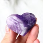 Dream Amethyst Heart crystal heart crystal hearts heart crystals heart shaped crystals