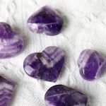 Dream Amethyst Heart crystal heart crystal hearts heart crystals heart shaped crystals
