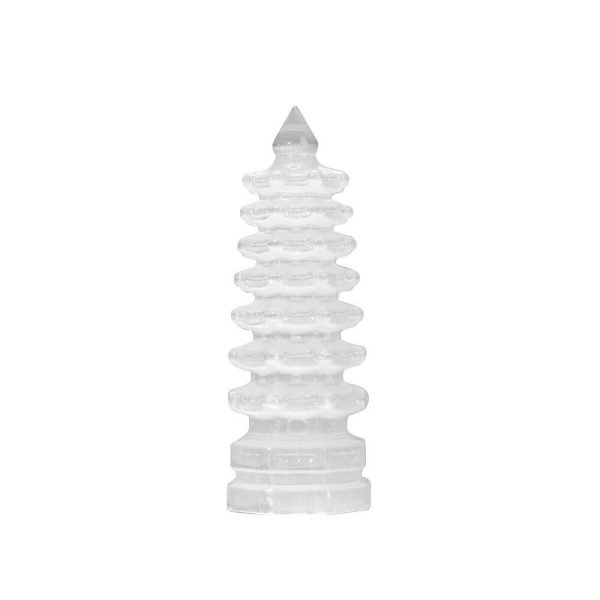 Feng Shui Pagoda Selenite Tower