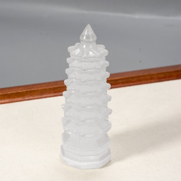 Feng Shui Pagoda Selenite Tower