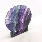 Fluorite Peacock Hand carved raw rainbow color fluorite peacock