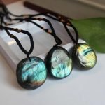 Labradorite Pendant Labradorite Necklace