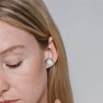 Natural Druzy Earrings Round Crystal Earrings