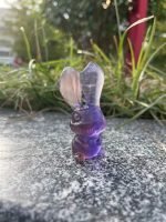 Natural Rainbow Fluorite Rabbit