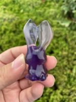 Natural Rainbow Fluorite Rabbit