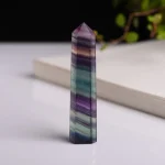 Rainbow Fluorite Point