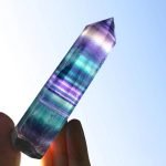 Rainbow Fluorite Point