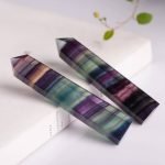 Rainbow Fluorite Point