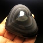 Rainbow Obsidian Heart Rainbow Obsidian crystal Heart