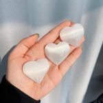 Selenite Heart crystal heart crystal hearts heart crystals