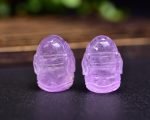 Tiny Cute Amethyst Ganesha