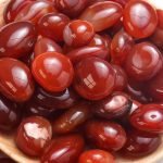Tumbled Carnelian Stone Set tumbled stones tumbled stone