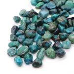 Tumbled Chrysocolla Stone Set tumbled stones tumbled stone
