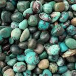 Tumbled Chrysocolla Stone Set tumbled stones tumbled stone