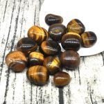 Tumbled Tigers Eye Set tumbled stones