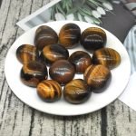 Tumbled Tigers Eye Set tumbled stones