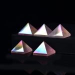 aura rose quartz Pyramid