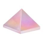 angle aura rose quartz Pyramid Crystal Pyramid