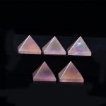 angle aura rose quartz Pyramid Crystal Pyramid