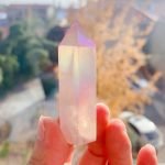 aura rose quartz tower aura rose quartz point