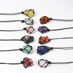 raw crystal necklace raw crystal necklaces