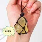 raw crystal necklace raw crystal necklaces