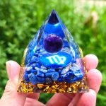 12 Zodiac Orgone Crystal Pyramid Orgone Pyramid Orgone Pyramids