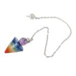 7 Chakra Crystal Pendulum