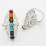 7 Chakra Ring Crystal Ring crystal rings gemstone rings