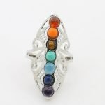 7 Chakra Ring Crystal Ring crystal rings gemstone rings