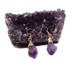 Amethyst Dangle Earrings