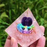 Amethyst Sphere Orgone Pyramid Orgone Pyramids