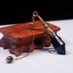 Black Obsidian Pendulum Crystal Pendulums