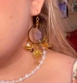 Celestial Hoop Earrings