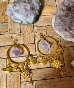 Celestial Hoop Earrings
