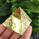 Citrine Pyramid crystal pyramid healing pyramid
