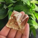 Citrine Pyramid crystal pyramid healing pyramid
