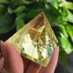 Citrine Pyramid crystal pyramid healing pyramid