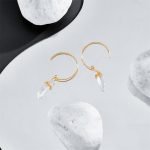 Clear Quartz Earrings